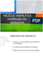 Mezcla Asfáltica Modificada Con Santoprene