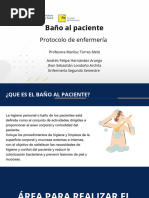 Protocolo de Enfermería: Baño Al Paciente