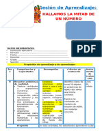 2° Sesión Día 2 Mat Hallamos La Mitad de Un Número