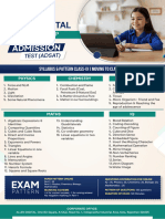 ADSAT Sample Paper Class IX Moving To Class X Paper SLQVTM