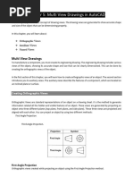 MODULE 5 - Multiview Drawings in AutoCAD