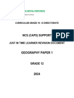 2024 Grade 12 Geography Learner Last Push Document