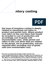 Inventory Costing