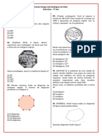 9º Ano - Exercícios - Propriedades Dos Polígonos