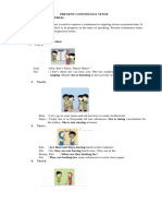 Present Continuous Tense