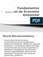 Fundamentos Teóricos Da Economia Ambiental