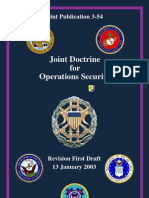 JCS Joint Doctrine For OPSEC 2003