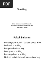 WIM K10 Stunting - Kuliah Blok Elektif Wellness