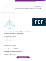 NCERT Solutions For Class 9 Maths Chapter 7 Geometry of Triangles Exercise 7 3