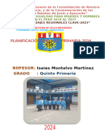 Programa. Anual y Matriz 6º Primaria - 2024