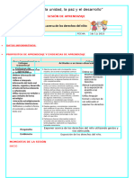 EXPONEMOS Derechos, Sesion de Personal Social, Sobre Los Derechos Del Niño