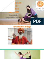 Yoga in Healthcare The History The Science The Practice