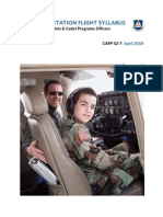 Cadet Orientation Flight Syllabus 4-09