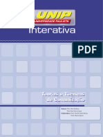 Teorias - e - Tecnicas - de - Comunicacao - Unidade I