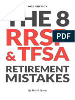 The 8 RRSP TFSA Retirement Mistakes