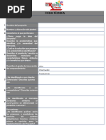 Ficha Técnica Proyectos Productivos Regionales Llena