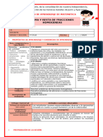 Ses-Mierc-Matem-Suma y Resta de Fracciones Homogéneas