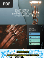 Smart Screen Management