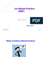 An Evidence-Based Practice