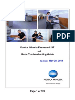 Konica Minolta FIRMWARE List