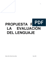 Guía para La Evaluación Del Lenguaje