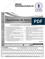 Assistente de Administração 2024