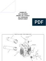 Homelite Blower Parts