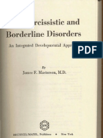 Narcissistic Borderline Disorders Reduced