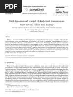 Shift Dynamics and Control of Dual-Clutch Transmissions: Mechanism and Machine Theory