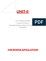 Microencapsulation