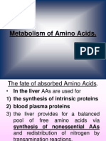 9 Metabolism of AAs