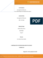 Actividad 6 Tecnicas de La Metodologia de La Investigacion Descriptiva