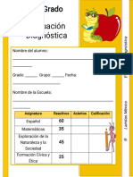 3° Evaluación Diagnóstica