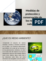 Medidas de Protección y Conservación de Los Recursos Naturales