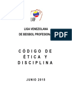 Codigo de Etica de Beisbol