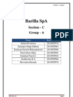 Sec C - Group 6 - Barilla Case Study