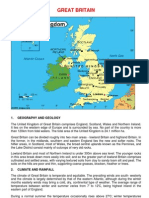 Great Britain: 1. Geography and Geology