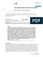 Effect of The Applied Magnetic Field On Formation of Complex Polyaniline Films