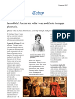 Le Scoperte Di Giordano Bruno - Articolo Di Giornale