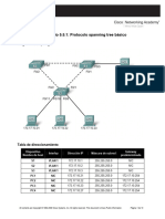 Práctica de Laboratorio 5.5.1 Protocolo Spanning Tree Básico