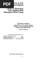 PowerTech 4.5L &6.8L Diesel Engines - Level 12 Electronic Fuel System-Stanadyne DE10 Pump-CTM331