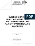 Evp in Care and Management of Patients With Hepatic Disorder