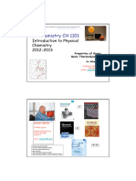 Introduction To Physical Chemistry (Presentation) Author DR Mike Lyons