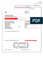 Fiche Mensuelle État Véhicule Tourisme