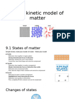 9 The Kinetic Model of Matter