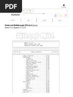 Silent Hill - Guide and Walkthrough - PlayStation - by A - I - e - X