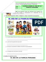 Ficha-Fecha Cívica-Día de La Familia Peruana-Jezabel Camargo-Contacto-914 775 350