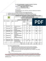 M.Plan - 3rd & 4th Sem