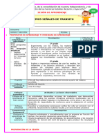 U5 s5 Sesion d5 Arte Hacemos Señales de Transito