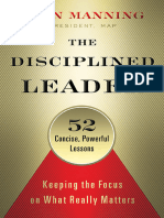 Disciplined Leader